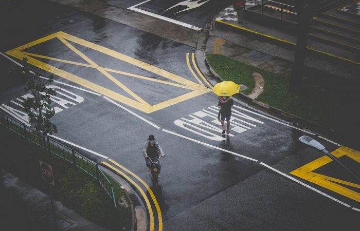 wet roads in singapore