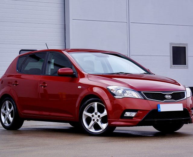 An example of a hatchback car body style