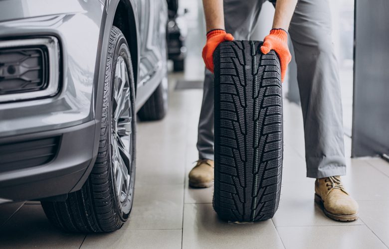 changing a new set of tires